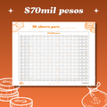 Ahorro de $70,000 pesos