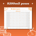 Ahorro de $200,000 pesos